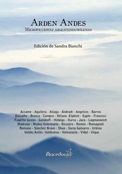 portada Arden Andes Microficciones Argentino Chilena