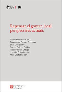 portada Repensar el Govern Local Perspectives Actuals (en Catalá)