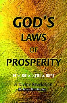 portada god's laws of prosperity: a divine revelation (en Inglés)