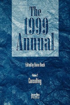 portada the 1999 annual, agency edition: volume 2: consulting (en Inglés)