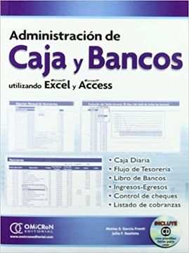 portada Administracion de Caja y Bancos. Utilizando Microsoft Excel y Microsoft Access