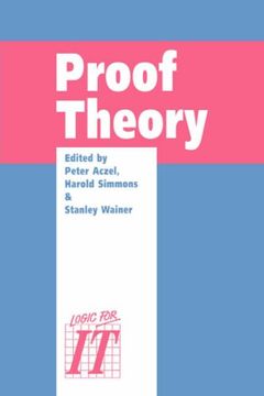portada Proof Theory: A Selection of Papers From the Leeds Proof Theory Programme 1990 (en Inglés)