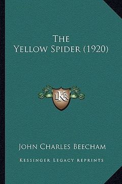portada the yellow spider (1920) (en Inglés)