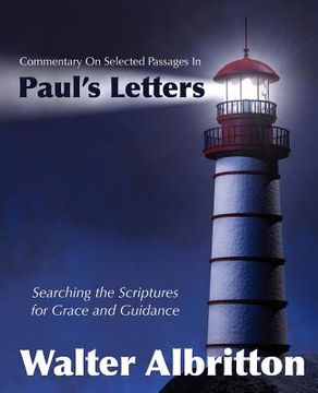 portada commentary on selected passages in paul's letters (en Inglés)