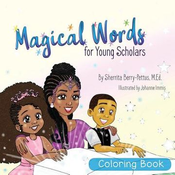 portada Magical Words for Young Scholars- Coloring Book (en Inglés)