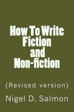 portada How To Write Fiction and Non-fiction (en Inglés)