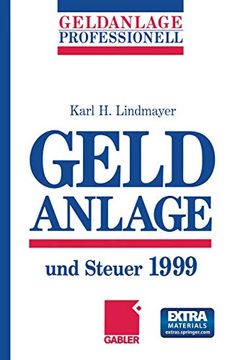 portada Geldanlage Und Steuer 1999