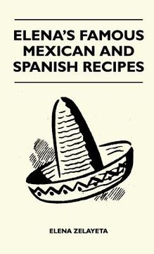 portada elena's famous mexican and spanish recipes (en Inglés)