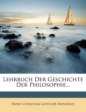 portada Lehrbuch Der Geschichte Der Philosophie... (in German)