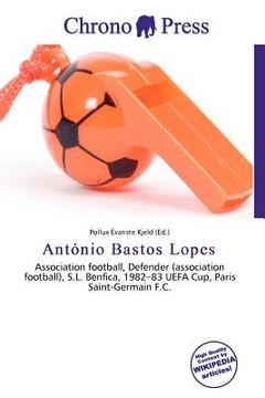 portada ant nio bastos lopes (en Inglés)