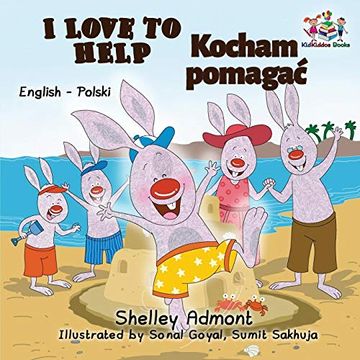 portada I Love to Help: English Polish Bilingual Children's Books (English Polish Bilingual Collection) (en Polaco)