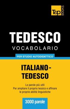 portada Vocabolario Italiano-Tedesco per studio autodidattico - 3000 parole (Italian Edition)