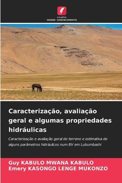 portada Caracterização, avaliação geral e algumas propriedades hidráulicas (en Portugués)