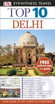 portada DK Eyewitness Top 10 Travel Guide: Delhi