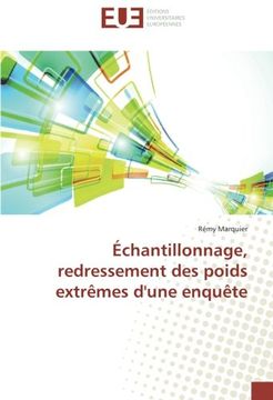 portada Échantillonnage, redressement des poids extrêmes d'une enquête (French Edition)