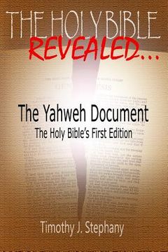 portada The Yahweh Document: The Holy Bible's First Edition