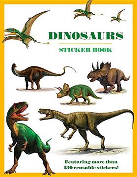 portada Dinosaurs Sticker Book (en Inglés)