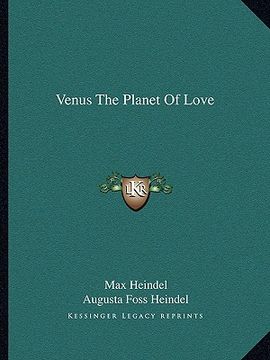 portada venus the planet of love (en Inglés)