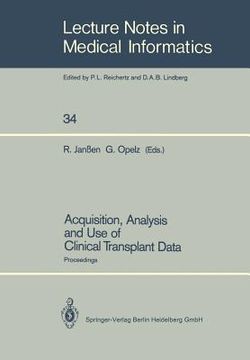 portada acquisition, analysis and use of clinical transplant data: proceedings (in English)