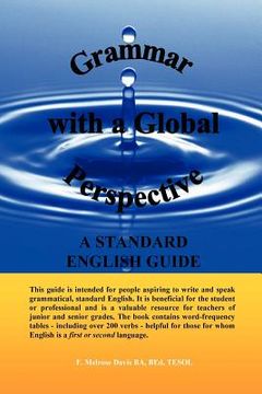 portada grammar with a global perspective - a standard english guide (en Inglés)