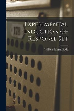portada Experimental Induction of Response Set (en Inglés)