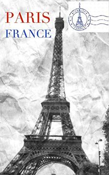 portada Eiffel Tower Paris Black and White Creative Blank Journal 