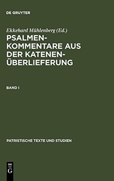 portada Psalmenkommentare aus der Katenenüberlieferung. Band i: 1 (Patristische Texte und Studien) (en Alemán)
