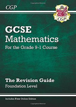 portada GCSE Maths Revision Guide: Foundation - for the Grade 9-1 Course (with Online Edition)