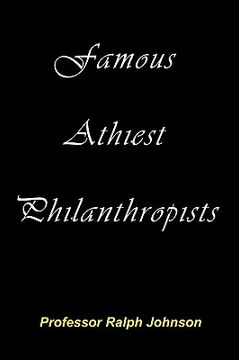 portada famous athiest philanthropists (en Inglés)
