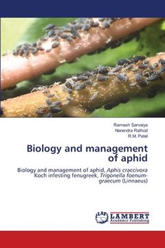 portada Biology and management of aphid (en Inglés)
