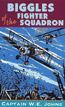 portada Biggles of the Fighter Squadron (en Inglés)