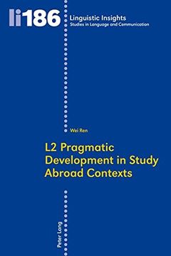 portada L2 Pragmatic Development in Study Abroad Contexts (Linguistic Insights)