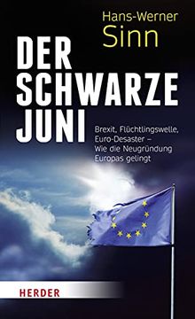 portada Der Schwarze Juni: Brexit, Flüchtlingswelle, Euro-Desaster - wie die Neugründung Europas Gelingt (en Alemán)