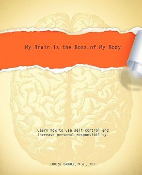 portada my brain is the boss of my body (en Inglés)