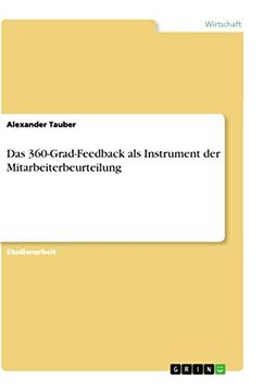 portada Das 360-Grad-Feedback als Instrument der Mitarbeiterbeurteilung (in German)