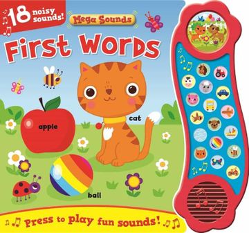 portada Mega Sounds: Noisy First Words: Mega Sounds (English Educational Books) (en Inglés)