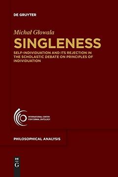 portada Singleness (Philosophische Analyse (en Inglés)