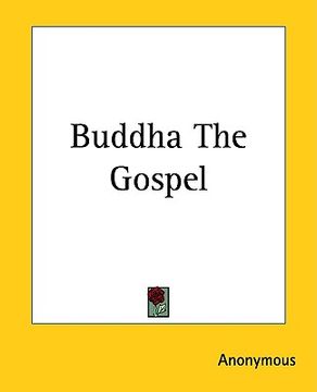 portada buddha the gospel (en Inglés)