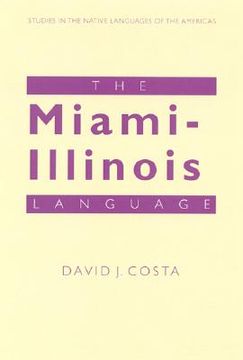 portada the miami-illinois language (en Inglés)
