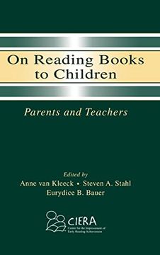 portada On Reading Books to Children: Parents and Teachers (en Inglés)