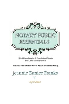 portada Notary Public Essentials (en Inglés)