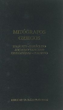 Libro 376. Mit grafos Griegos b. Cl sica Gredos De Palefato