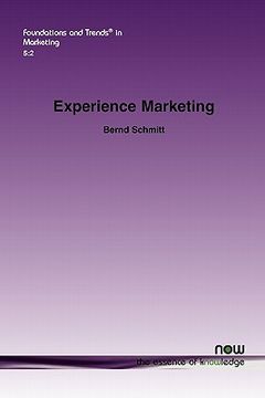portada experience marketing (en Inglés)