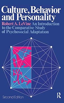 portada Culture, Behavior, and Personality: An Introduction to the Comparative Study of Psychosocial Adaptation (in English)