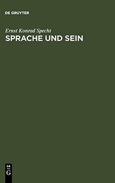 portada Sprache und Sein (en Alemán)