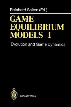 portada game equilibrium models i: evolution and game dynamics