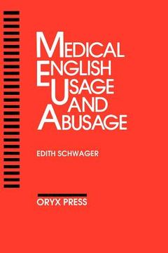 portada medical english usage and abusage (en Inglés)
