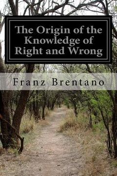 portada The Origin of the Knowledge of Right and Wrong