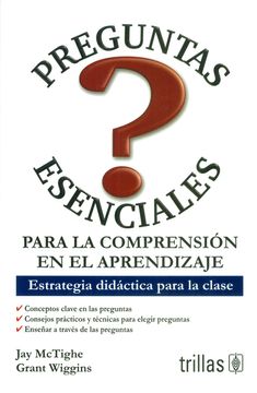 portada Preguntas Esenciales Para la Comprension en el Aprendizaje (in Spanish)