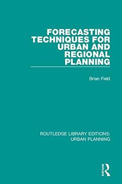 portada Forecasting Techniques for Urban and Regional Planning (en Inglés)
